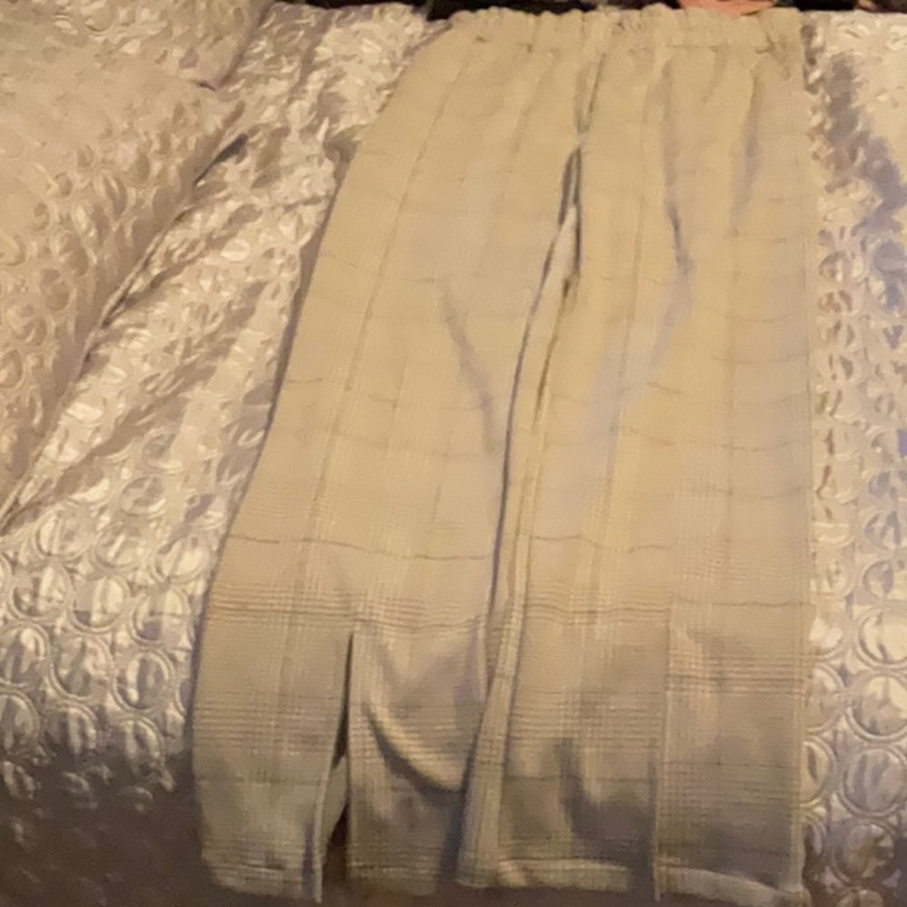 Fancy trousers, tan, medium